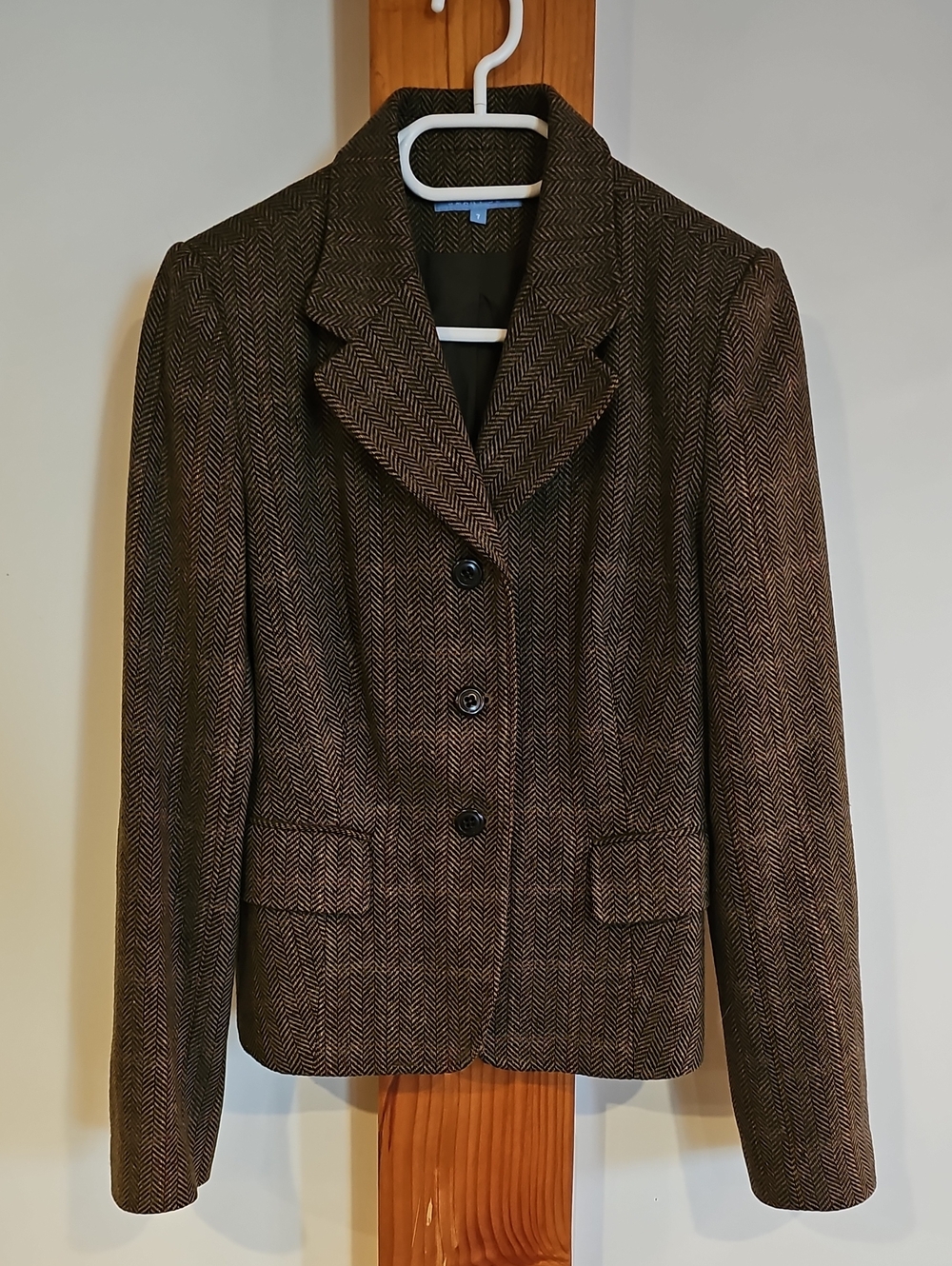 Smart Set Brown Herringbone Women's Blazer